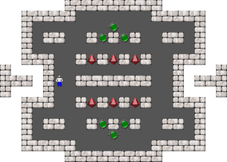 Уровень 10 — Brian Kents Sokoban2Ks Sokoban2K